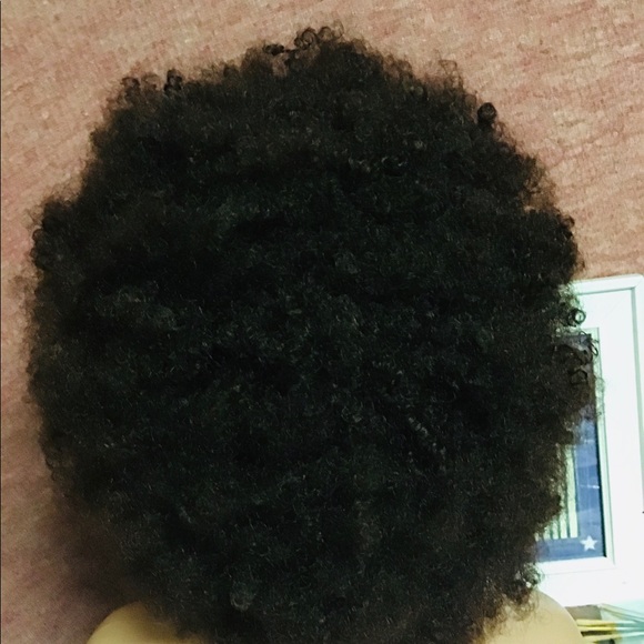 Beautiful Highlighted Hair Kinky Curly Wig Two Color To Choose From - Picture 7 of 13